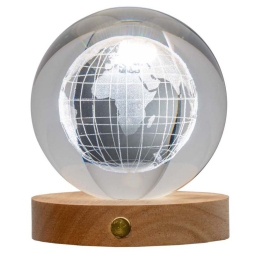SFERA LUMINOSA D10CM     GLOBO USB GIFTBOX