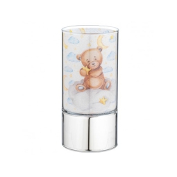 MINI LAMPADA ORSETTO     AZZURRO