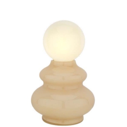 LAMPADA VASO VETRO H25CM CIPRIA CON LAMPADINA