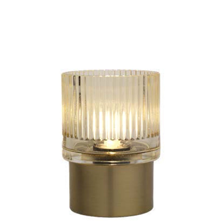 LAMPADA VETRO H11CM SENAPE A BATTERIA 2