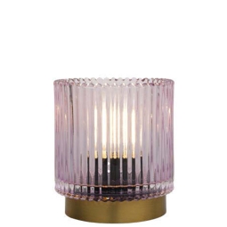 LAMPADA VETRO H12CM CIPRIA A BATTERIA