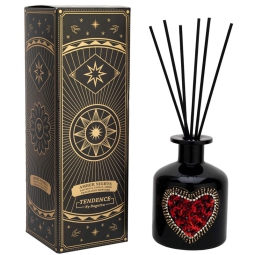 PROFUMATORE DELUXE H11CM CUORE AMBRA CON SCATOLA