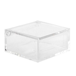 SCATOLA PLEX TRASPARENTE 6X6X3CM 25PZ