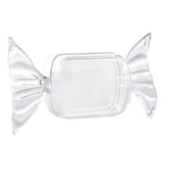 SCATOLA CARAMELLA PLEX 3,5H6CM 25PZ