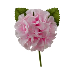 RAMETTO ORTENSIA H13CM   12PZ ROSA