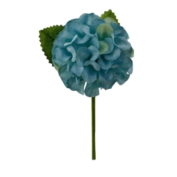 RAMETTO ORTENSIA H13CM   12PZ  CELESTE