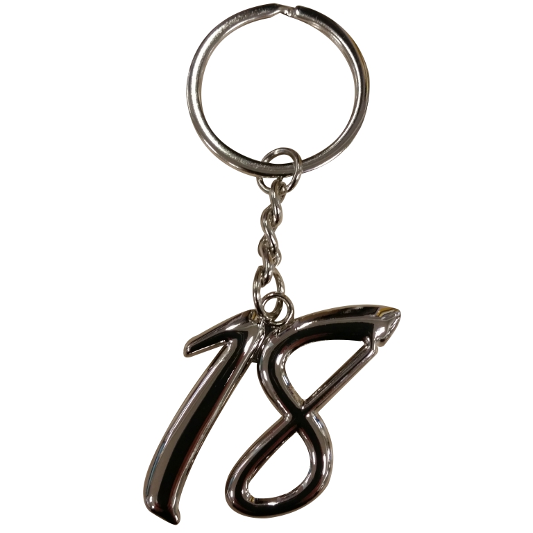 PORTACHIAVI 18 ANNI 10CM