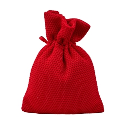 SACCHETTO 12PZ 10X13     ROSSO