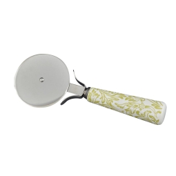 TAGLIAPIZZA BAROCCO VERDE 15X7H2,5CM