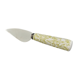 COLTELLO FORMAGGIO       BAROCCO VERDE 13X2H2,5CM