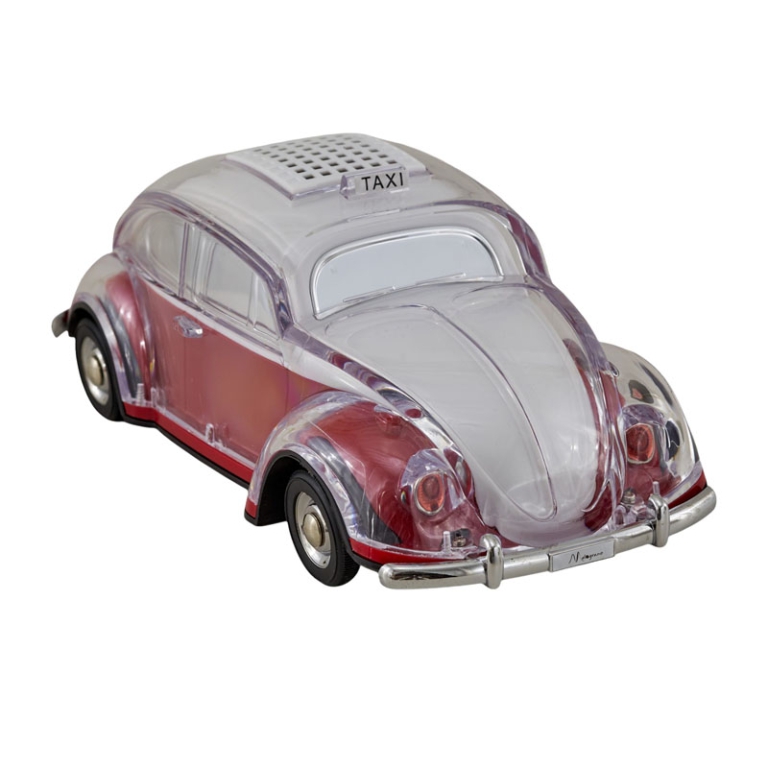 SPEAKER BLUETOOTH TAXI   ROSSO 24X11X9CM 2