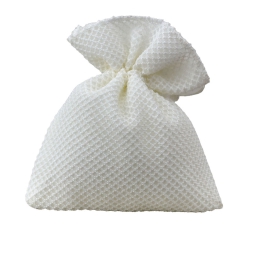SACCHETTO RETE 10X12CM   10PZ BIANCO
