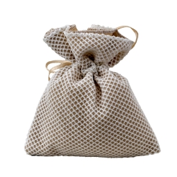 SACCHETTO RETE 10X12CM   10PZ TORTORA