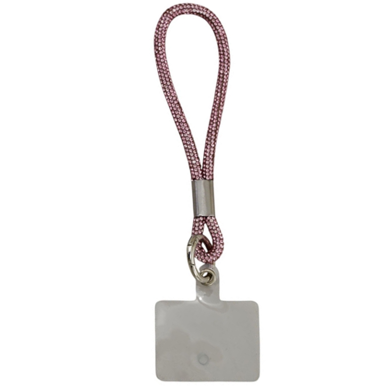 LACCETTO STRASS 17CM ROSA