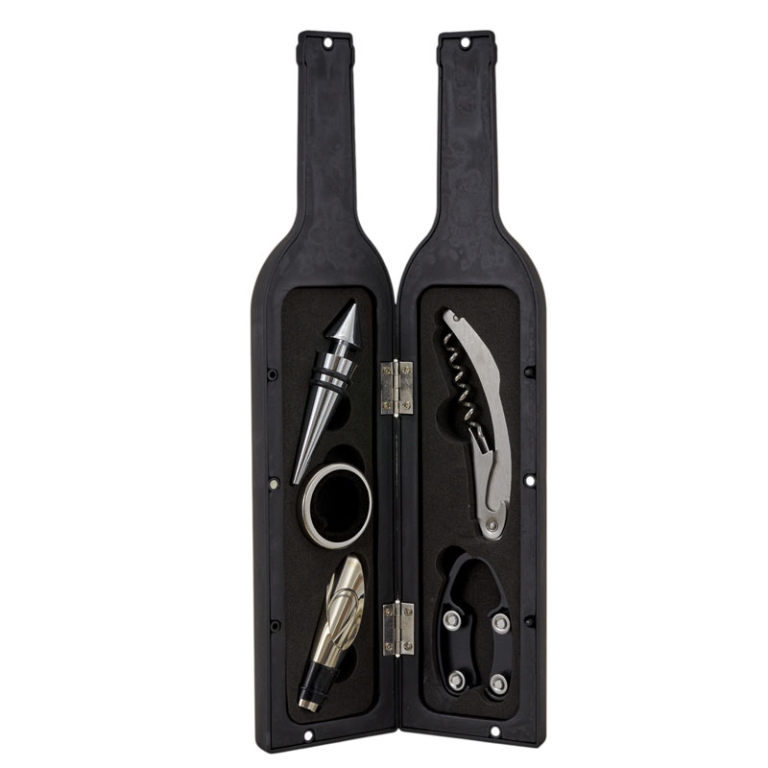 GIFTBOX BOTTIGLIA ACCESSORI VINO