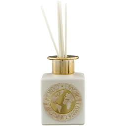 DIFFUSORE 200ML 9,5X6X6CM GLOBO BIANCO ORO