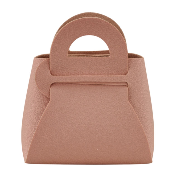 BORSETTA 12X13CM ROSA ANTICO 10PZ