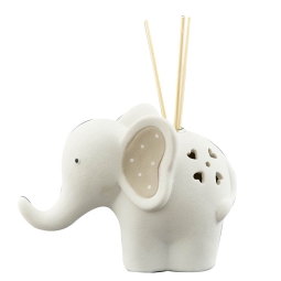 DIFFUSORE LED 16X16H11CM ELEFANTE GIFTBOX