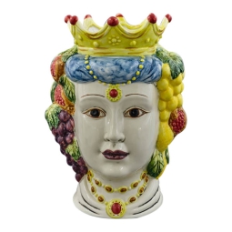 TESTA DI MORO VASO GRANDE 26,2X21,1X35,5 DONNA