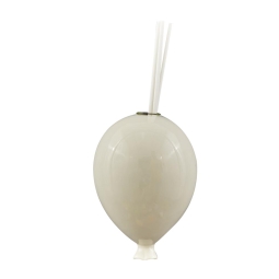 PALLONCINO PROFUMATORE DA MURO 10X7H6CM BIANCO