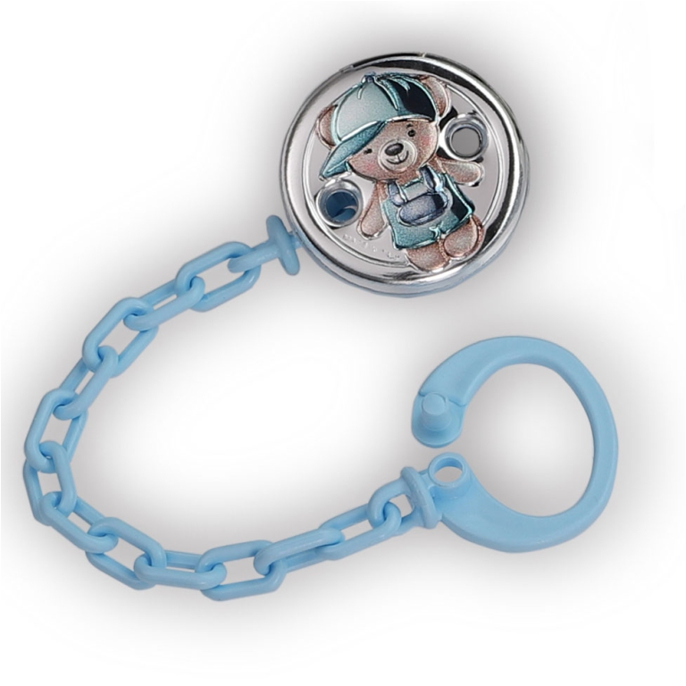 PINZA CIUCCIO CELESTE    ORSETTO D4X19CM