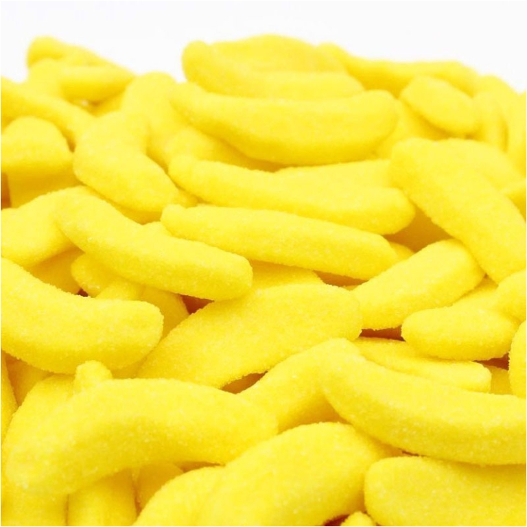 GOMMOSI BANANE ZUCCHERATE 1000GR CARAMELLE DAMEL 2