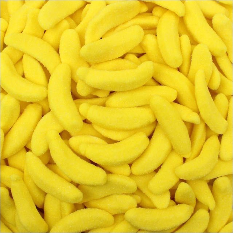GOMMOSI BANANE ZUCCHERATE 1000GR CARAMELLE DAMEL 3