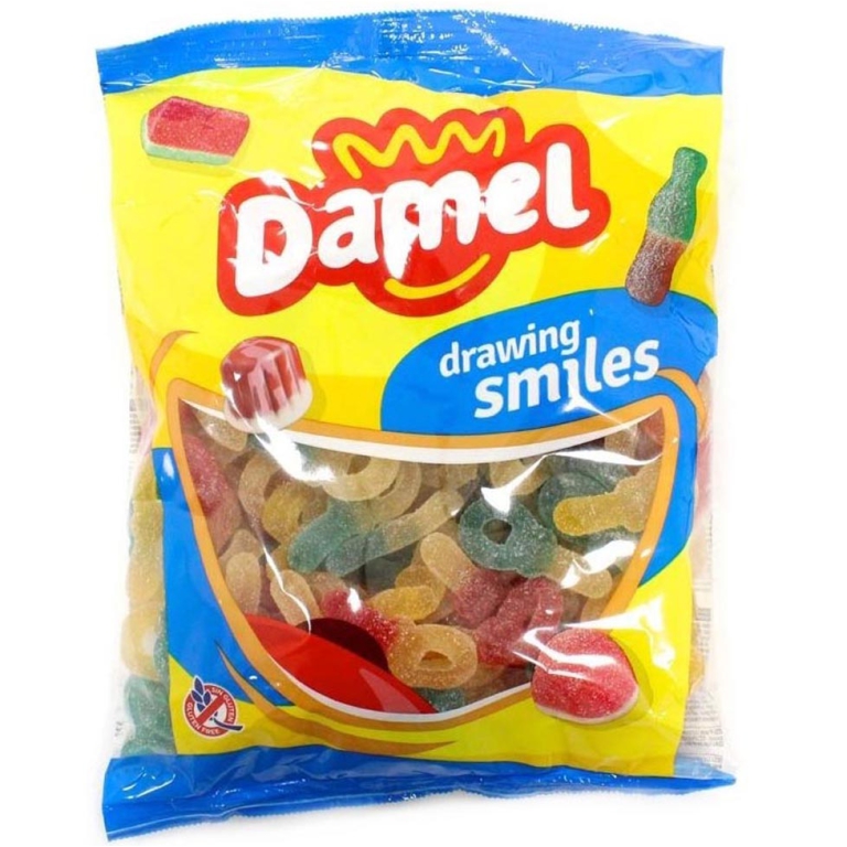 GOMMOSI CIUCCIO FRUTTA   1000GR CARAMELLE DAMEL 3