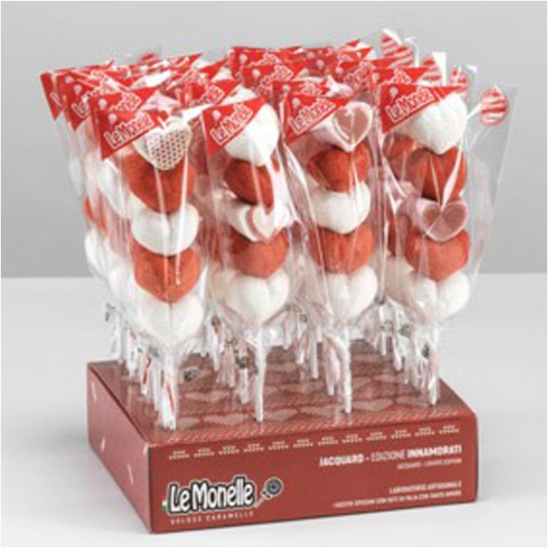 BATTICUORE LOVE 20PZ 40GR SPIEDINO MARSHMALLOW