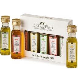 OLIO EXTRA VERGINE 20ML 5PZ AROMATIZZATO ASSORTITO