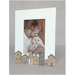 CORNICE BIANCA 15,8H20CM VERT.BORDO CASETTE LEGNO
