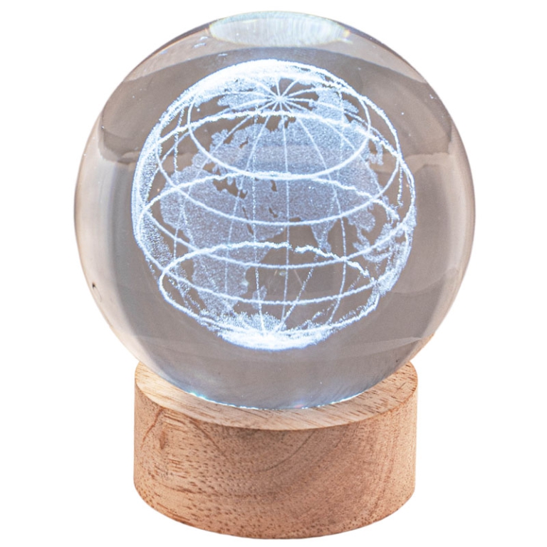 LAMPADA GLOBO D8CM MONDO GIFTBOX A BATTERIA