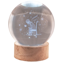 LAMPADA GLOBO D8CM PICCOLO PRINCIPE G.BOX BATTERIA
