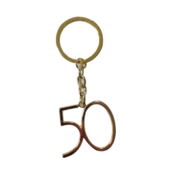 PORTACHIAVI 50'ORO       10CM