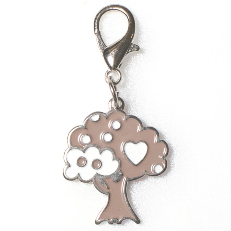 CIONDOLO ALBERO BEIGE