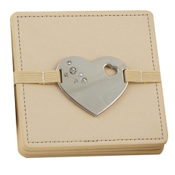 SOTTOBICCHIERI 4PZ CUORE