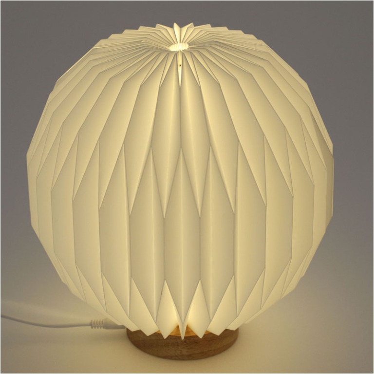 LAMPADA LED D20CM BASE   LEGNO 2