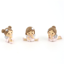 DECORO BALLERINA 6PZ H4CM RESINA SOGGETTI ASSORTITI