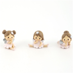 DECORO BALLERINA 6PZ     H5,5CM RESINA SOGGETTI ASSORTITI