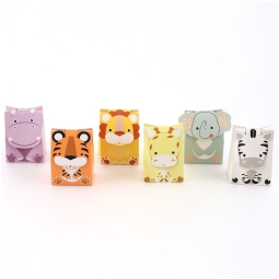 SCATOLINA ANIMALI 4X6X8CM 24PZ SOGGETTI ASSORTITI