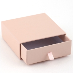 SCATOLA 12PZ ROSA 8X8X3CM CON CASSETTINO