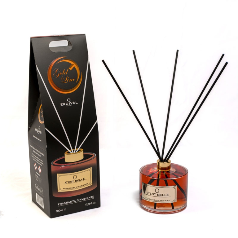 DIFFUSORE CON BASTONCINI 500ML C'EST BELLE