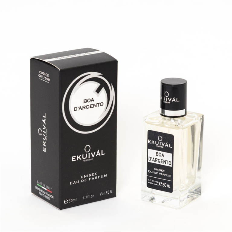 PROFUMO UNISEX 50ML BOA  D'ARGENTO
