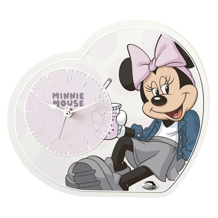OROLOGIO MINNIE MOUSE LEGNO 25X22CM
