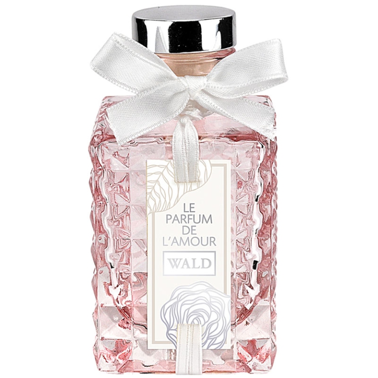 BOTTIGLIA VETRO PROFUMO 100ML FRAGOLA ROSA C/GB