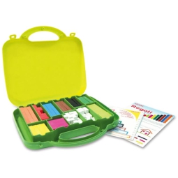 REGOLI COLORATI PLASTICA ARDA VALIGETTA 200PZ