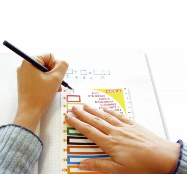 REGOLI COLORATI PLASTICA ARDA VALIGETTA 200PZ 2
