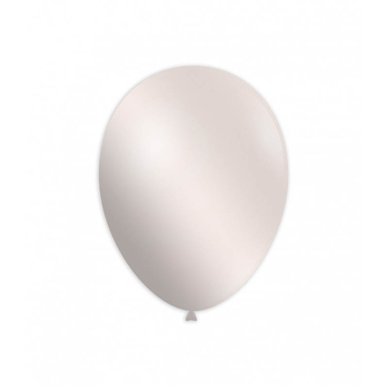 PALLONCINI METAL 100PZ 30CM PERLA 60