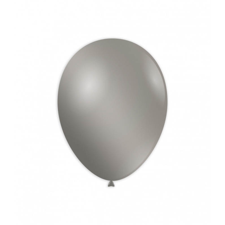 PALLONCINI METAL 100PZ 30CM ARGENTO BIO