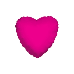 PALLONCINO MYLAR 46CM CUORE FUCSIA